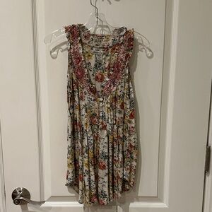 American Rag Floral Tank Top - Multicolor